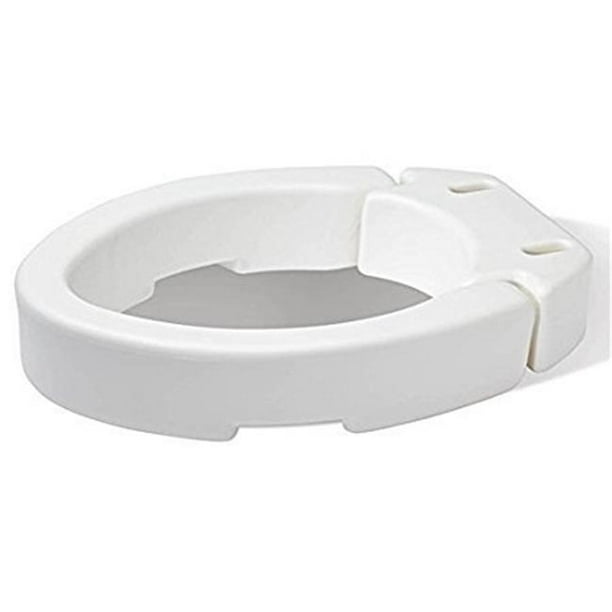 Hinged Toilet Seat Riser Elongated