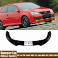thumbnail image 2 of Diffuseur de Lèvres avant Kit de Spoiler avec Garniture Modifiée pour Volkswagen Golf 5 MK5 GTI Jetta MK5 GLI 2003-2009, 2 of 7