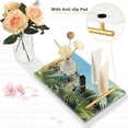 thumbnail image 4 of Ryvnso Zebra in Palm Tree Bathroom Tray Vanity Countertop Trays Acrylic Organizer, 4 of 7