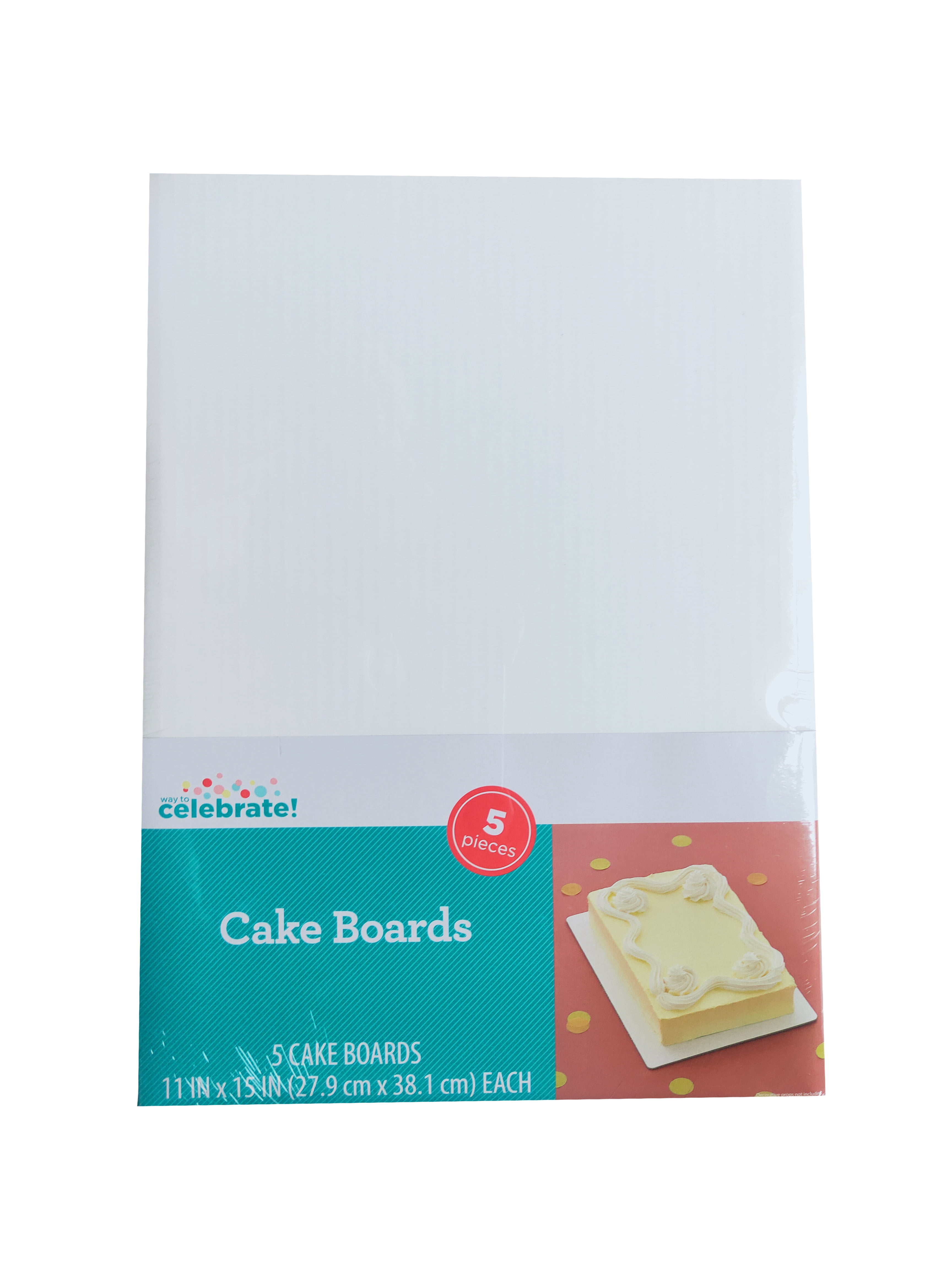 Way To Celebrate Cake Board