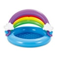 thumbnail image 1 of Summer Waves Inflatable Rainbow Baby Shade Kiddie Pool with Soft Cushioned Base, 1 of 4