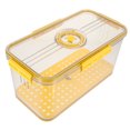 Fridge Storage Box Bread Storage Case Kitchen Reusable Toast Case with