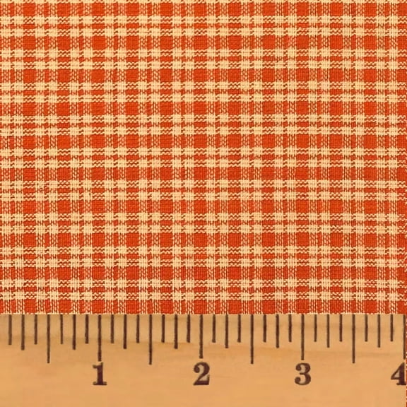 JCS Pumpkin Spice 3 Homespun Cotton Plaid Fabric Sold by the Yard
