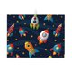 thumbnail image 1 of Fotbe Spaceships and Stars Alfombrilla de Secado para Cocina con Estampado, 18x24 Pulgadas, 1 of 7