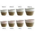 thumbnail image 3 of MesaSe Storage Basket Plant Pot 10 Inch  Natural Design Hand-woven Indoor Outdoor Decorate Handmade Flowerpot Containers, 3 of 13