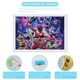 thumbnail image 3 of Power Rangers Diamond Art Kits for Adults Diamond Art Gem Art Painting Full Drill Round Art Gem Painting Kit for Home Wall Decor, 3 of 6