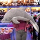 thumbnail image 3 of Delfín de Peluche 150 cm Gigante PELUCHERIA Gris, 3 of 5