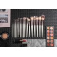 thumbnail image 3 of Juego de 18 pinceles de maquillaje CHAO color champán y dorado, 3 of 5