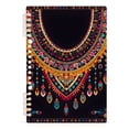 thumbnail image 2 of Geometric Ethnic Oriental Necklace Ring Binder Notebook Journey Note Diary College Ruled Spiral Notebook Study Loose Leaf Paper A5 60 Pages, 2 of 8