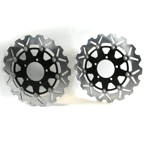 Arashi Front Brake Disc Rotors for Kawasaki NINJA 1000 (ZX1000) 2011 - 2013 ABS 2012 - 2019 / NINJA 1000SX 2020 2021 TOURER Motorcycle Replacement Accessories Black