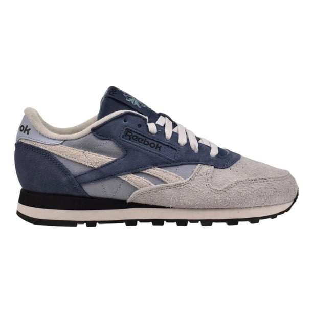 Tenis Reebok Hombre Classic Leather Gris Azul Casual marron 5.5 MX