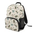 thumbnail image 6 of Yspwyqan School Backpack for Teens, Aztec Cowboy Bow Large Capacity Laptop Backpack, Double Zipper, Side Pockets, Casual Bookbag for High School College Travel, 6 of 7