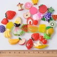 thumbnail image 3 of U8MO 30pcs Random Mixed Food Fruit Dessert Candy Resin Flatback Cabochons DIY-#F, 3 of 9
