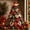 Angel, variant on Christmas DIY Quilted Fabric Tree Kit, Beginner-Friendly Patchwork Craft Set with Pre-Cut Pieces, Tabletop Holiday Decor for Mantel Office