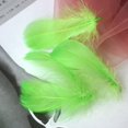 thumbnail image 1 of 100 Uds 8-12 Cm pluma de ganso flotante media pluma colorida Natural para decoración de ropa de fiesta de boda plumas artesanales DIY Tan Jianjun unisex, 1 of 2