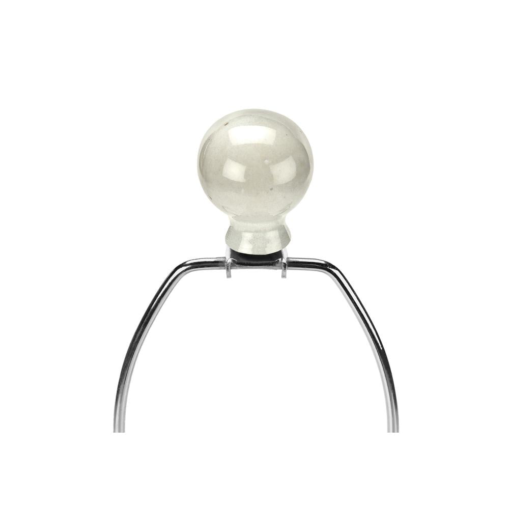 Lighting - 31"h Table Lamp - Cream Ceramic - Beige Shade - Contemporary