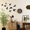 thumbnail image 5 of 9pcs Black Birds Wall Decals Flying Bird Theme Wall Decor Dove of Peace Wall Stickers DIY Decor Art Decals, 5 of 10