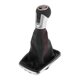 thumbnail image 1 of Perilla de cambio Unique Bargains con cubierta, perilla de cambio manual de 5 velocidades para Volkswagen Golf MK4 99-05, cuero sintético, 1 of 6