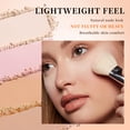 thumbnail image 6 of QIBEST Face Powder Oil-Control Matte Setting Powder Lasting Makeup Concealer Nude Pressed Powder Foundation Base Cosmetics New, 6 of 16