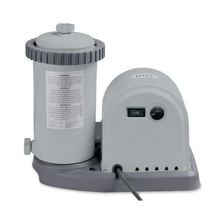 360 Gph Pump - Intex 1500 GPH Easy Set Pool Filter Cartridge Pump with Timer & GFCI | 28635EG