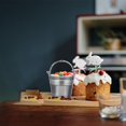 thumbnail image 4 of HLONK 10Pcs Mini Snack Bucket Party Candy Storage Barrel Biscuit Packing Bucket Silver, 4 of 7