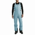 thumbnail image 5 of CQONEPT Mens Snow Ski Bib Overall Windproof Windbreaker Romper Insulated Snowboarding Jumpsuit with Pockets Light Blue 2XL, 5 of 7