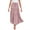 Pink, variant on Womens Skirts Skirk for Women Flowy Summer Pleated High Waisted Casual Long Skirts with Pockets,Pink M