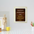 thumbnail image 3 of Designs ByLITA You Will Not Be Punished For Your Anger, You Will Be Punished By Your Anger. 8 x 10 White Framed Wall Art Print | Buddhist Quotes Motivational Decor, 3 of 7