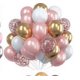 thumbnail image 1 of Nvzi Globos, 30 piezas de globos de confeti de 12 pulgadas y globos de látex rosa púrpura metálico con cinta, baby shower, decoraciones para fiestas de bodas, I, 1 of 4