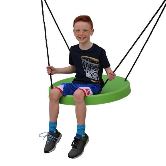 M&M Sales Enterprises MM00151-GRE Air Riderz Saucer Swing - Green
