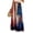 #01 Blue, variant on Womens 250th Anniversary Pajama United States USA Flag Print Elastic High Waist Pants Slit Baggy Wide Leg Casual Soft Pajama Bottoms, #01 Sky Blue, L