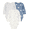 White/Blue, variant on Carter's Child of Mine Baby Unisex Bodysuits, 3-Piece, Sizes Preemie-18 Months