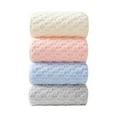 thumbnail image 5 of JeashCHAT Cotton Hand Towel for Bathroom, Ultra Soft Highly Absorbent Quick Dry Multipurpose Towels for Bath, Gym, Shower, Hotel, and Spa with Hanging Loop, 14" x 30" Sky Blue, 5 of 5