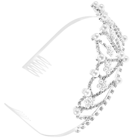 OUNONA Rhinestone Hair Crown Brides Wedding Hair Piece Bridesmaids Bride Hair Accessory