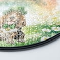 thumbnail image 4 of Happy St. Patrick’s Day Basset Hound with Green Hat Shamrocks Rainbow Stained Glass Suncatcher Bassets Dog Breed Lovers Gifts Idea Window Hanging Sign Decor - 03007, 4 of 5