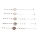 thumbnail image 5 of 5 piezas pulsera bisel DIY ajustable de acero inoxidable Zhivalor joyería bisel Base plata, 5 of 8