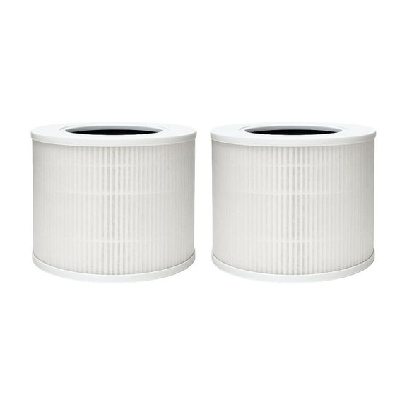 Core Mini-RF 3-in-1 True HEPA Activated Carbon Filter Replacement For Core Mini Air Purifier 2 Packs
