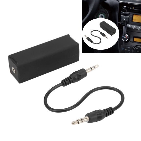 Aislador De Ruido, Interfaz De Audio Universal De 3,5 Mm/0,14 Pulgadas Aislador De Ruido De Bucle De Tierra Portátil Práctico Para De Audio De Automóvil Para