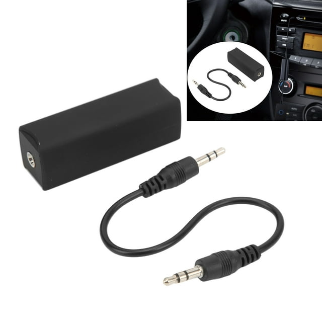 Aislador De Ruido, Interfaz De Audio Universal De 3,5 Mm/0,14 Pulgadas Aislador De Ruido De Bucle De Tierra Portátil Práctico Para De Audio De Automóvil Para