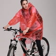 thumbnail image 4 of Imperméable Jetable pour Adulte, Poncho Transparent Élégant, Taille Unique, Adapté pour le Camping en Plein Air dans un Parc à Thème (Jaune / Rouge / Vert / Bleu), 4 of 5