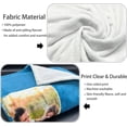 thumbnail image 5 of AISENIN Custom Merry Christmas New Year Gifts Personized Throw Blankets With 9 Photos Text Flannel Blankets for Friends Kids Couples Family, 5 of 5