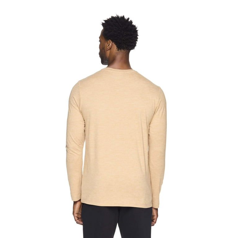 トップス Reebok everyone long sleeve tee Reebok Men's Heathered Long Sleeve Tee - Walmart.com