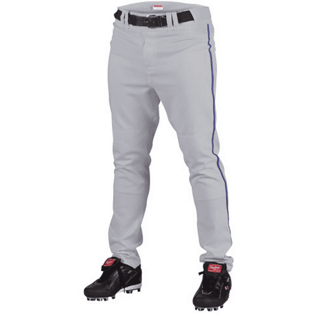 navy blue with grey pants