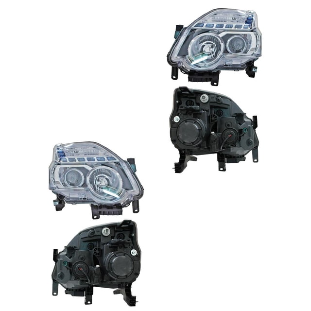 Par de FAROS NISSAN XTRAIL 2011 al 2014 Generica 1 par Izquierdo y Derecho Producto Nuevo
