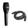 Peavey CM1 Handheld Cardioid Condenser Microphone w/ 15 Foot Long XLR Mic Cable