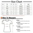 thumbnail image 3 of Tank Tops for Women Plus Size Women's Fashion Printed V-neck Comfortable Loose T-shirt Sleeveless Blouse Casual Tops on Clearance, 3 of 5