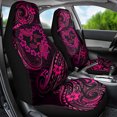 thumbnail image 2 of Polynesian Turtle Valentine Car Seat Cover You And Me Pink Hibiscus Heart LT01, 2 of 4