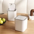 thumbnail image 1 of Desktop Garbage Bin Press Type Living Room Trash Bin Car Mounted Household Office Desk Dining Room Storage Bin Garbage Bin, 1 of 6