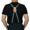 thumbnail image 2 of Men Suspender For Work 2 inch Adjustable Work Suspender With Heavy Duty clips For Big and Tall, 2 of 7