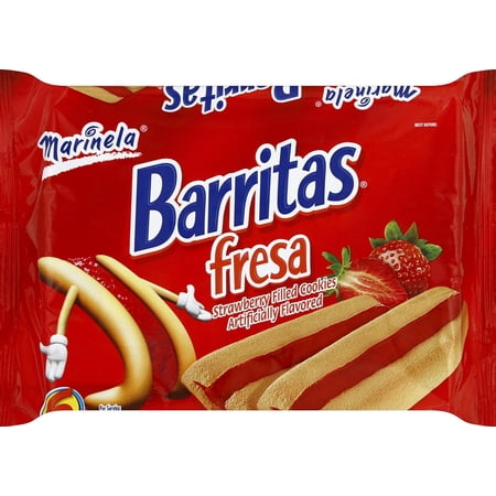 Barritas De Fresa, Strawberry Filled Fruit Bars, 12-Count, 11.22 Ounce